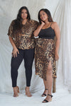 Multiway leopard print matching set