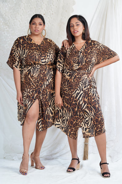 Multiway leopard print matching set